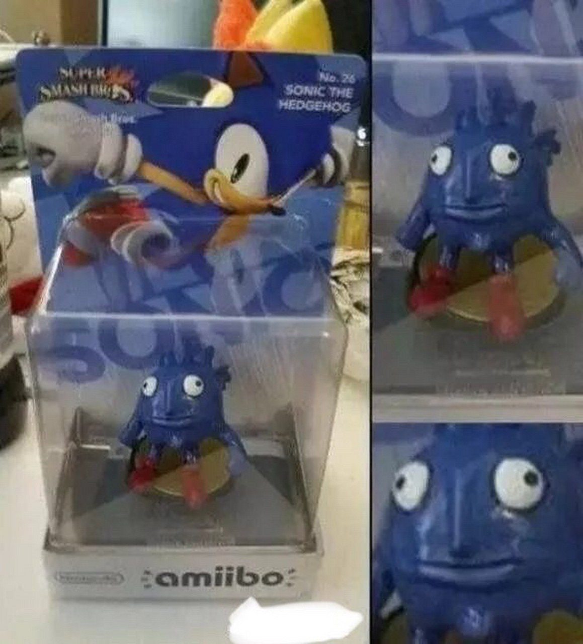 这手办真是盗版中的盗版,我怀疑他是来搞笑的