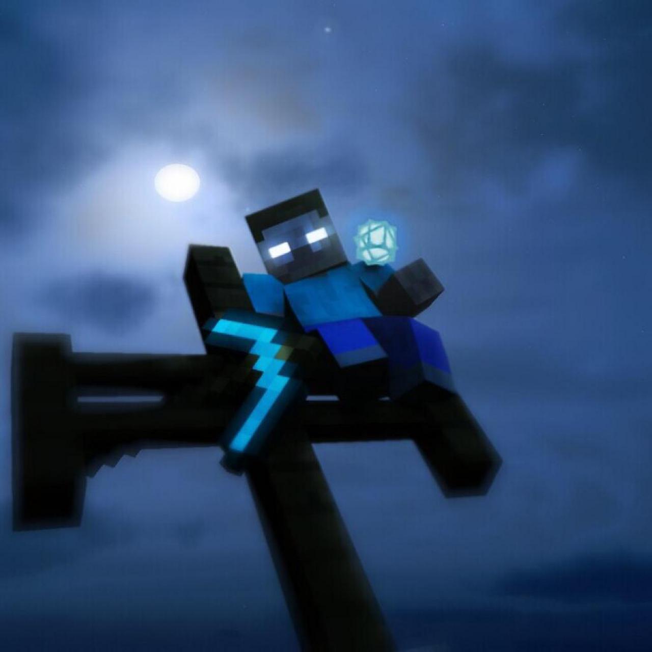 送你们几张我的世界破碎的图片