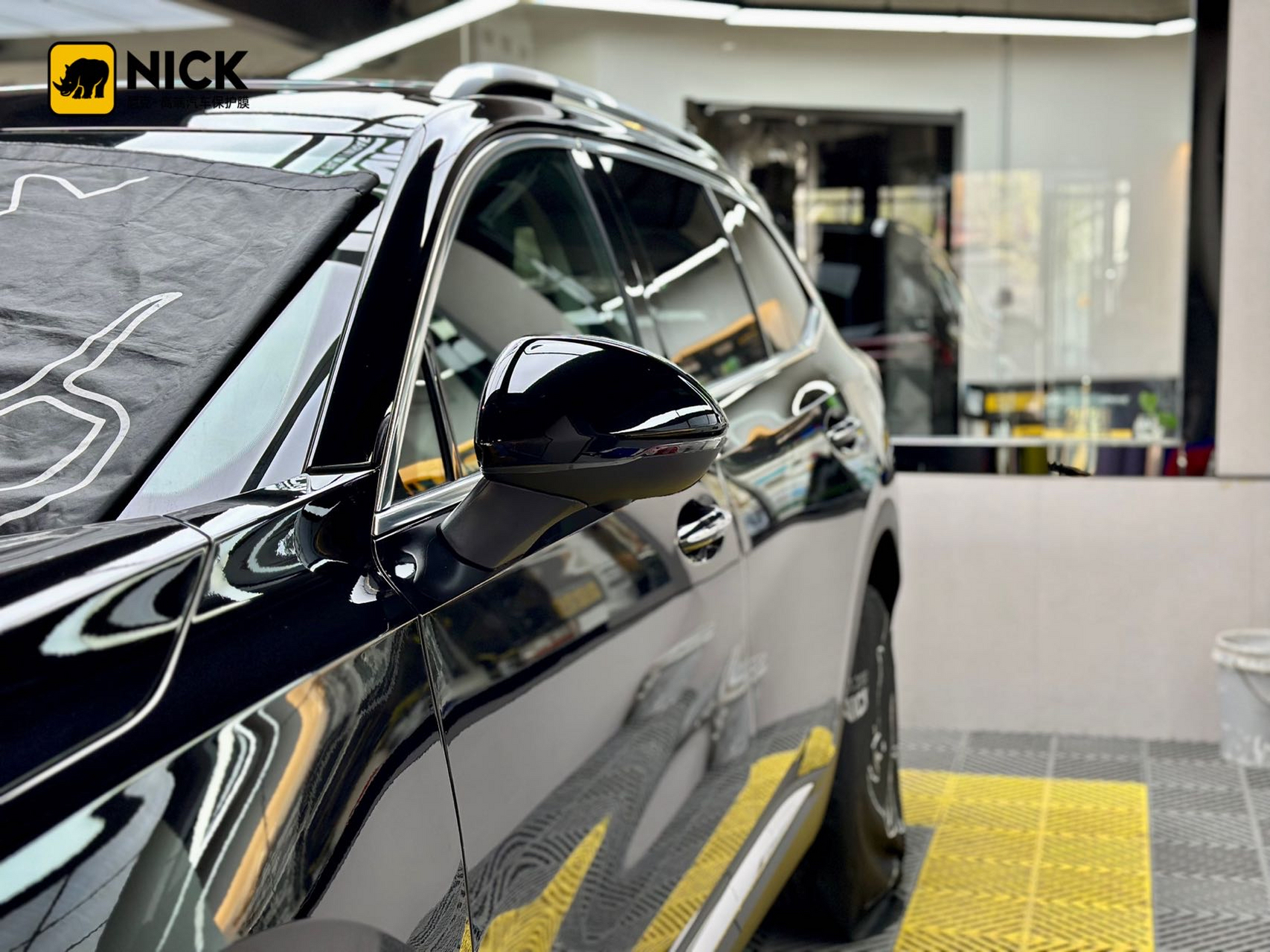 专业尼克nick隐形车衣20年老品牌值得信赖新疆总代理永和嘉业贴膜宋哥