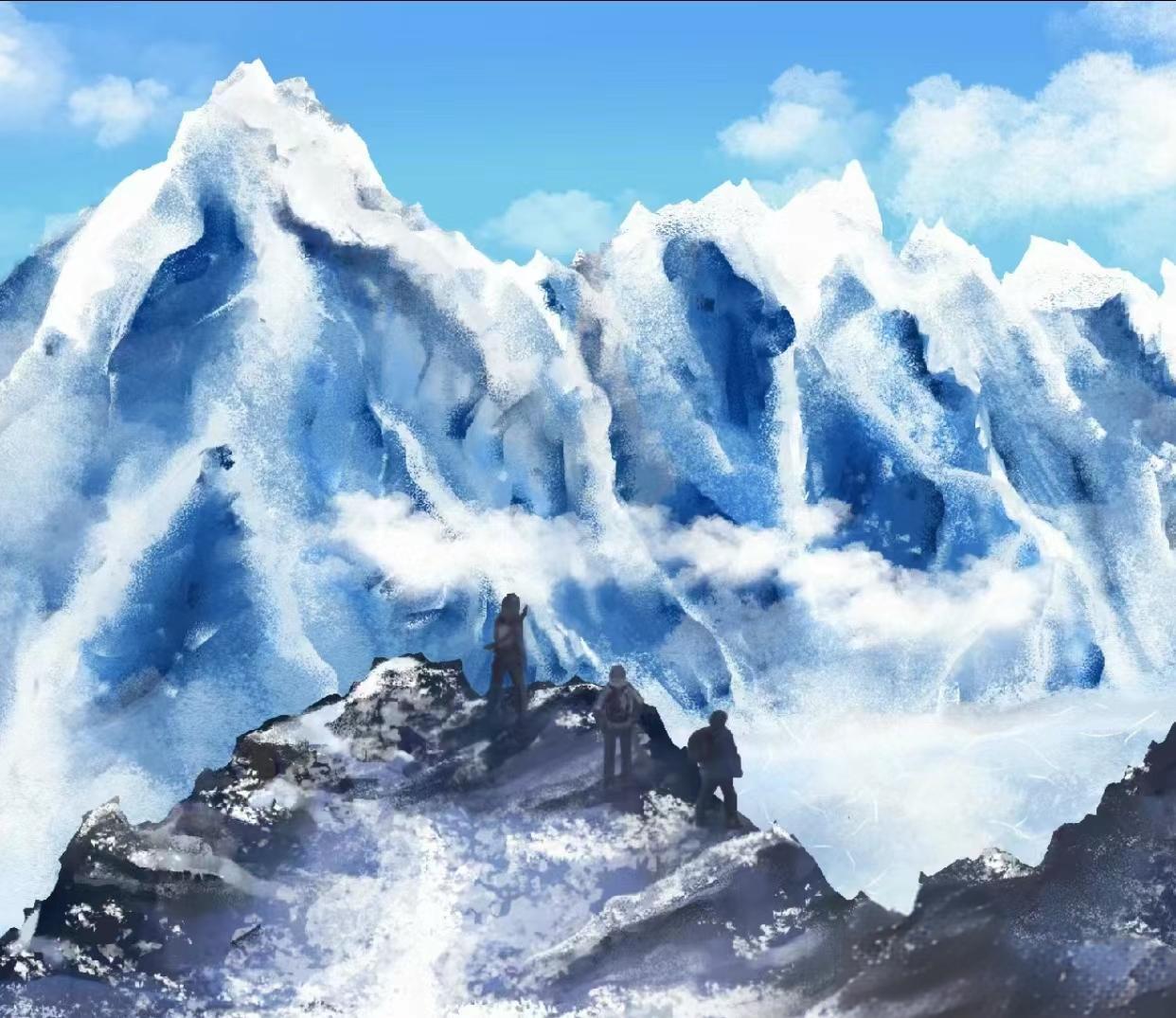 小哥是神明,吴邪是人间,胖子是烟火,神明堕入人间染上了人间烟火.
