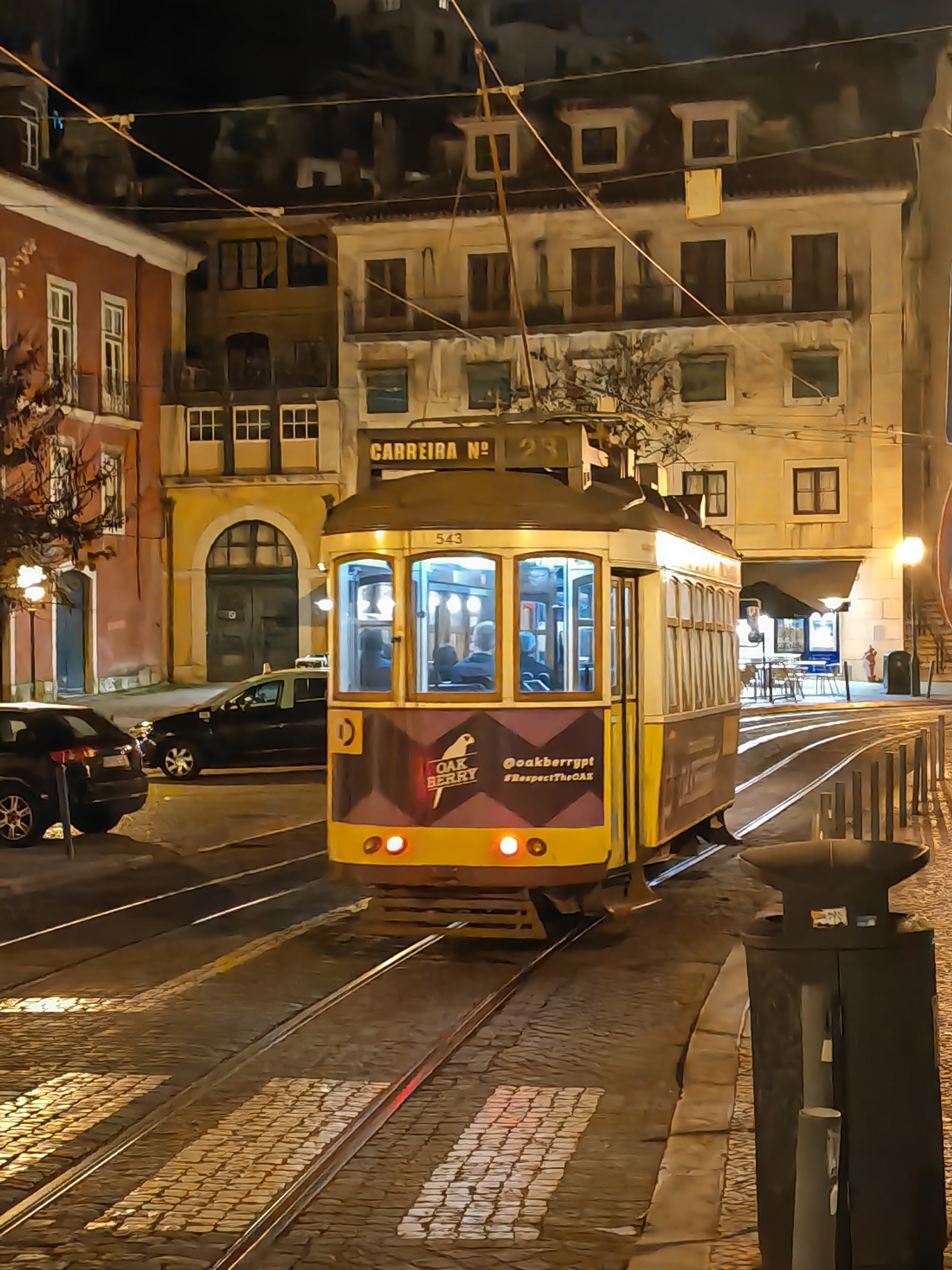"里斯本"百年老旧有轨电车