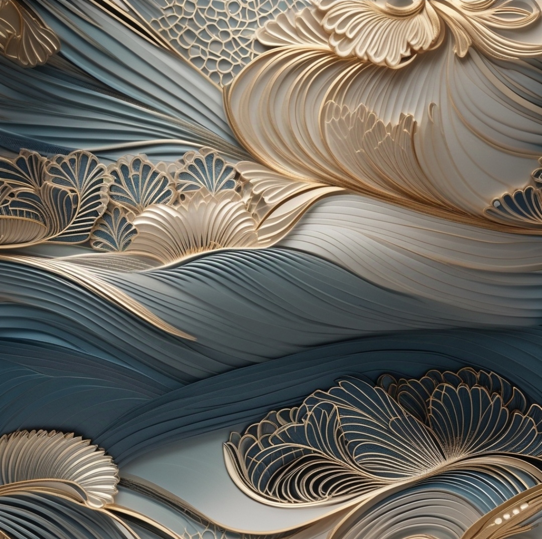 好看的壁布效果图