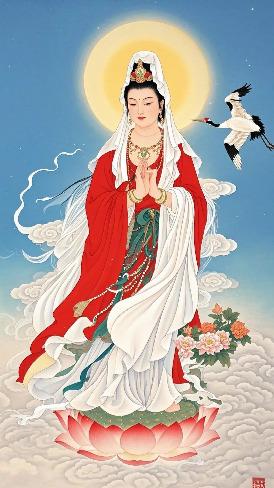 菩萨壁纸,见佛得福,愿您心想事成,顺遂无忧