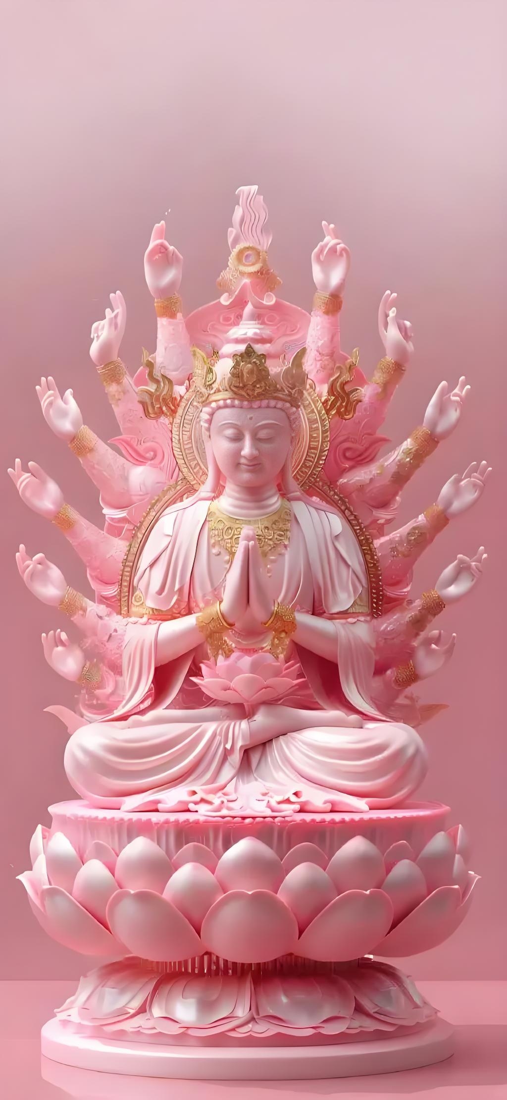 观世音菩萨保佑,愿所有看到菩萨圣像的人都所求皆如愿,所行化坦途