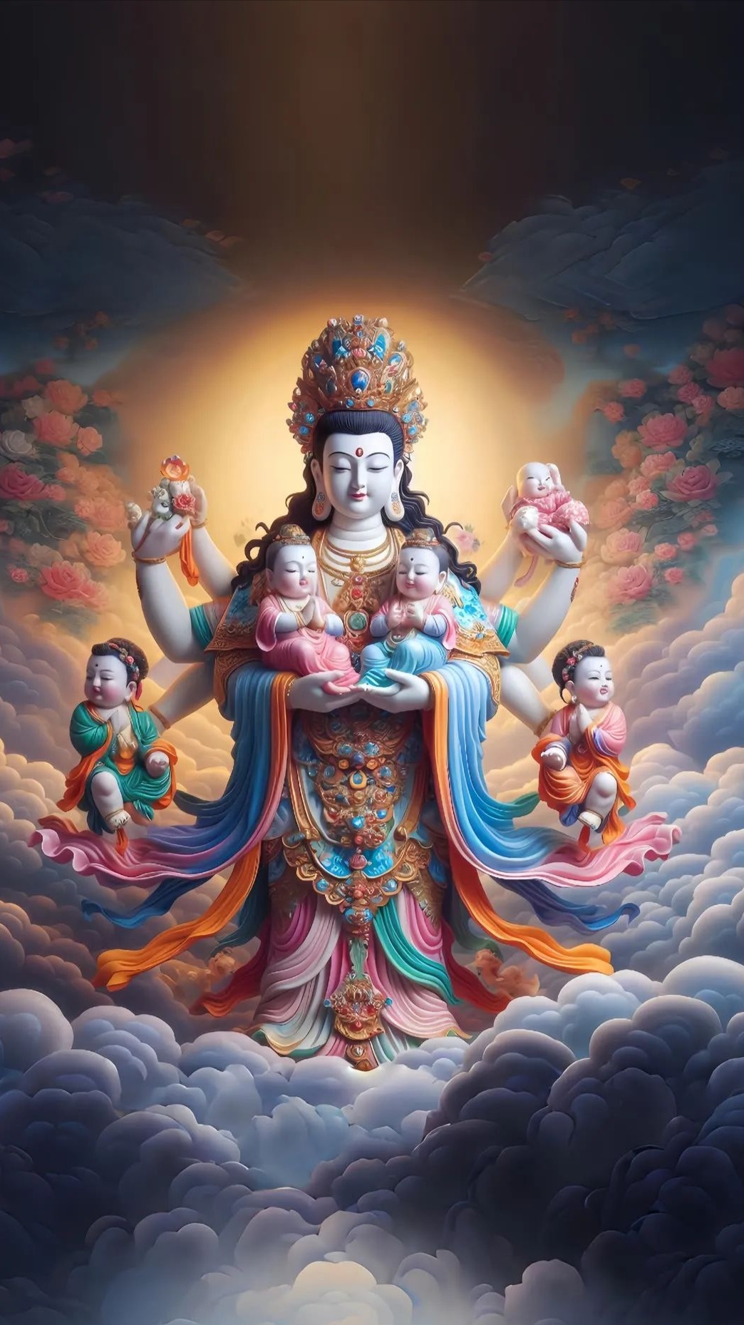 送子观音图片