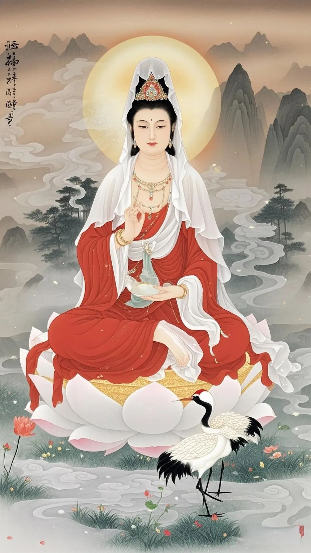 菩萨壁纸,见佛得福,愿您心想事成,顺遂无忧