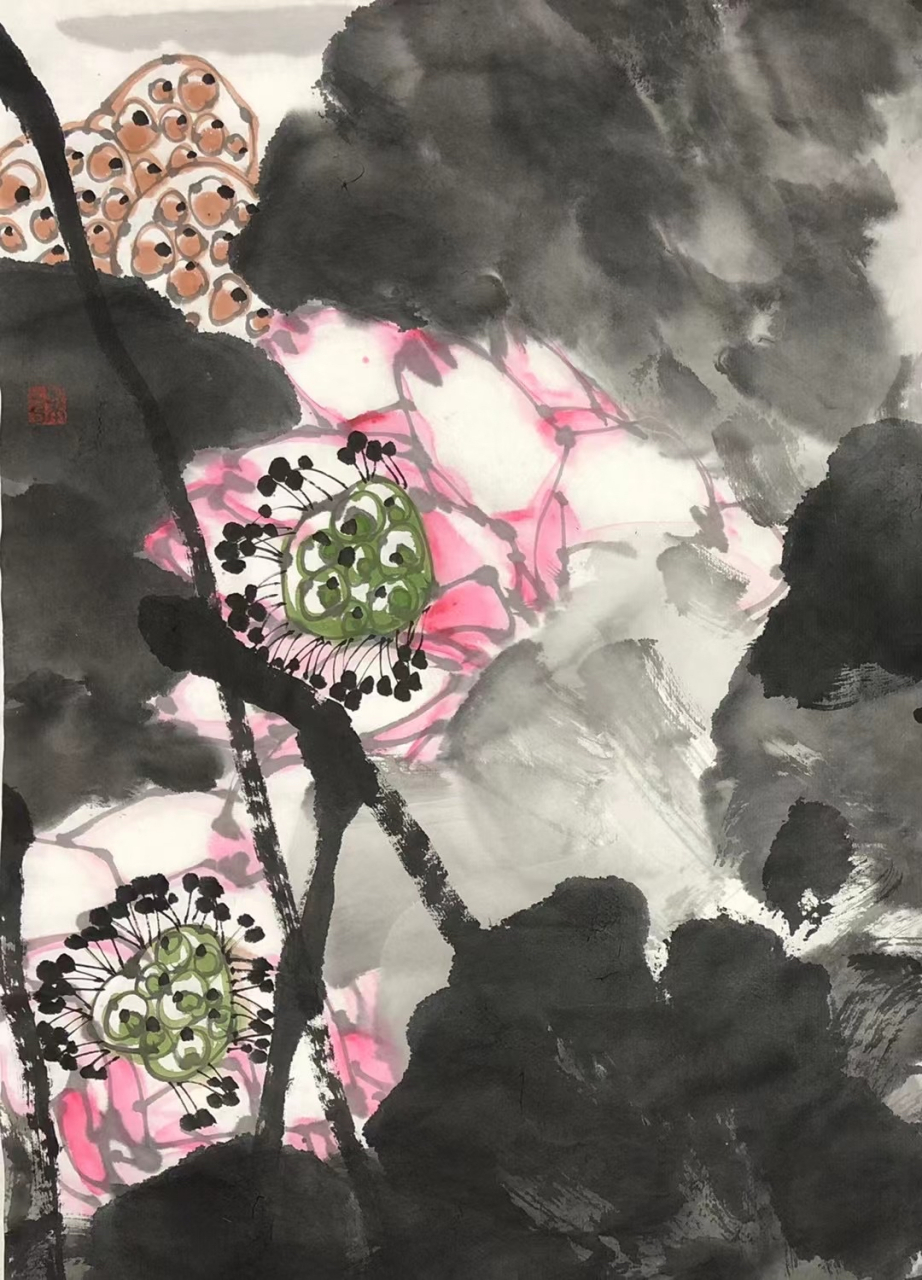 孙景隆花鸟画作品赏析@艺惠藏 #艺惠藏# #孙景隆# #孙景隆花鸟画