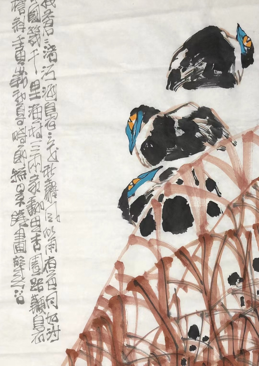 孙景隆花鸟画作品赏析@艺惠藏 #艺惠藏# #孙景隆# #孙景隆花鸟画