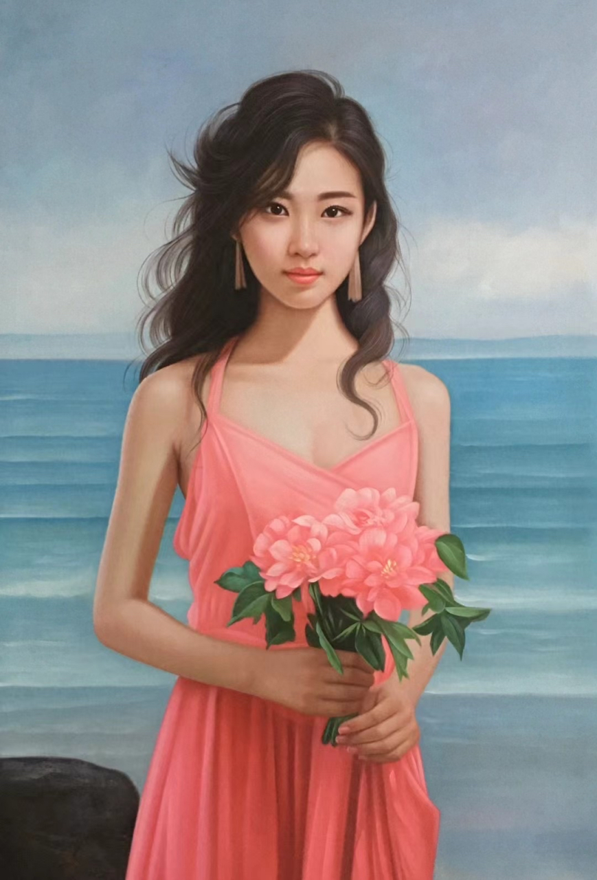 今天欣赏了画家曾新伟的写实油画作品,被那精湛的画技与极致的细节