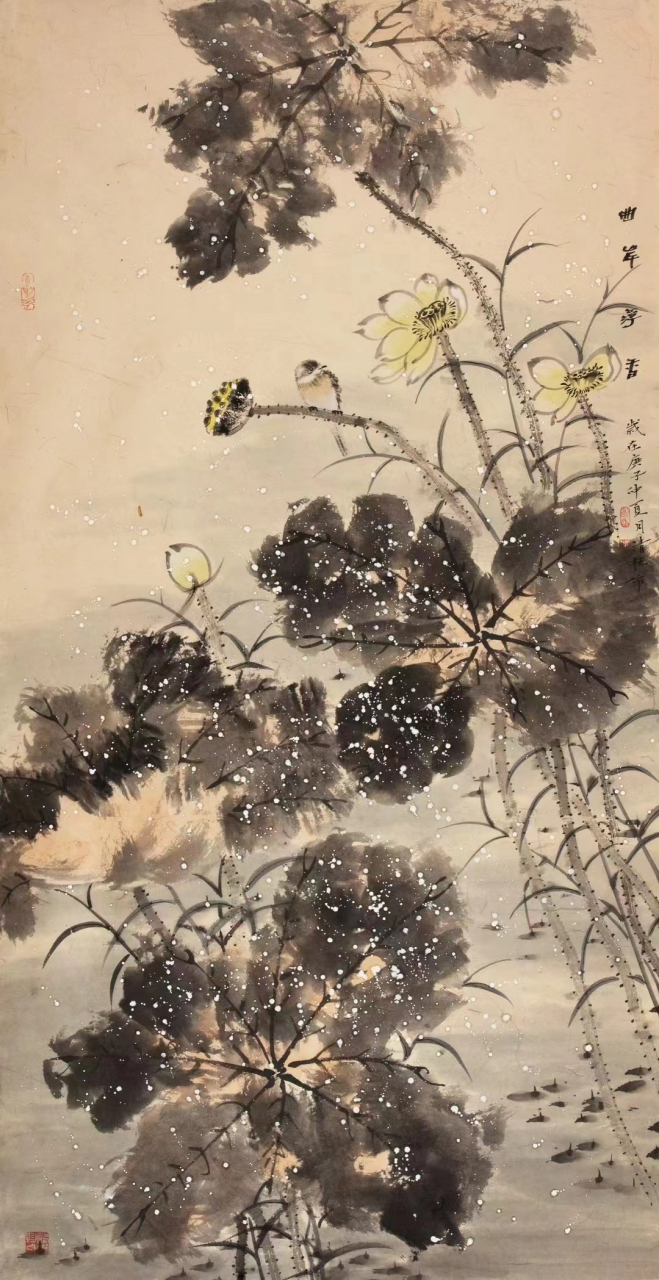 刘清桂,就读于天津美术学院研究生部中国画班,师承于著名画家吕云所