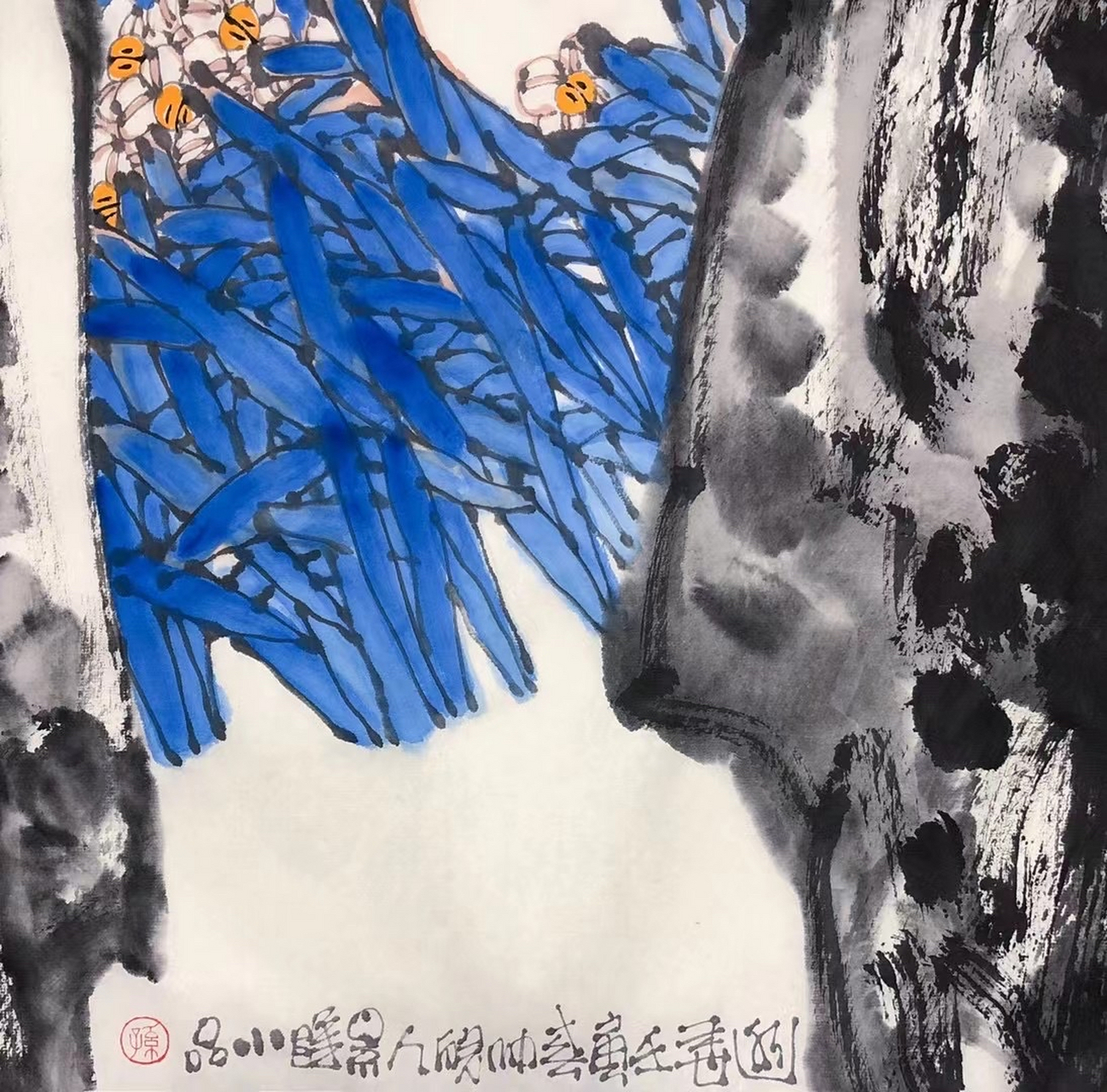 孙景隆花鸟画作品欣赏@艺惠藏 #艺惠藏# #孙景隆# #孙景隆花鸟画