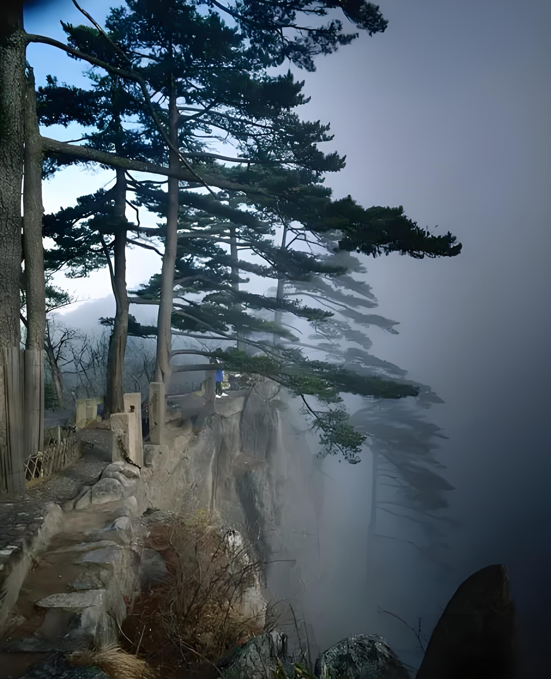 咏山水风景七绝图片