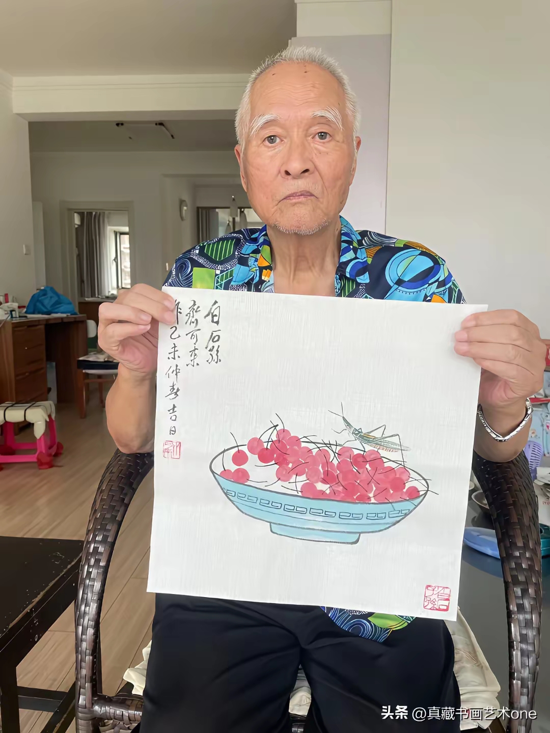 每一笔都是岁月沉淀,从鲜活虫草到灵动花果,让齐白