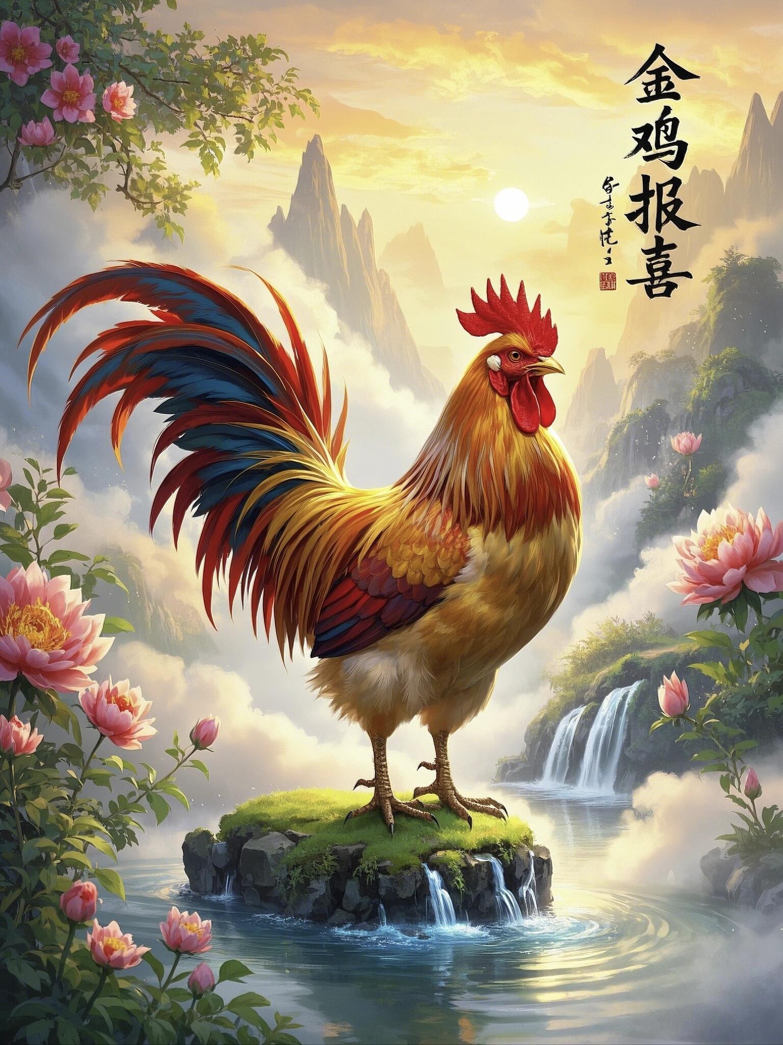 公鸡的寓意和象征 公鸡的寓意和象征丰富多样,且在不