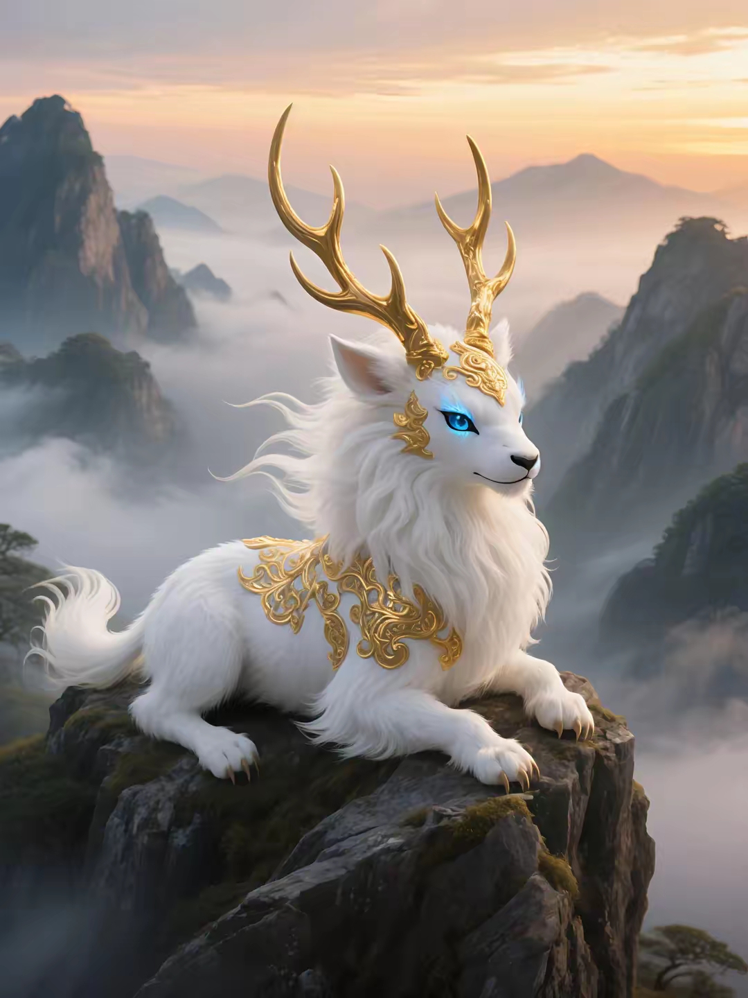 白泽神兽简直美到犯规!