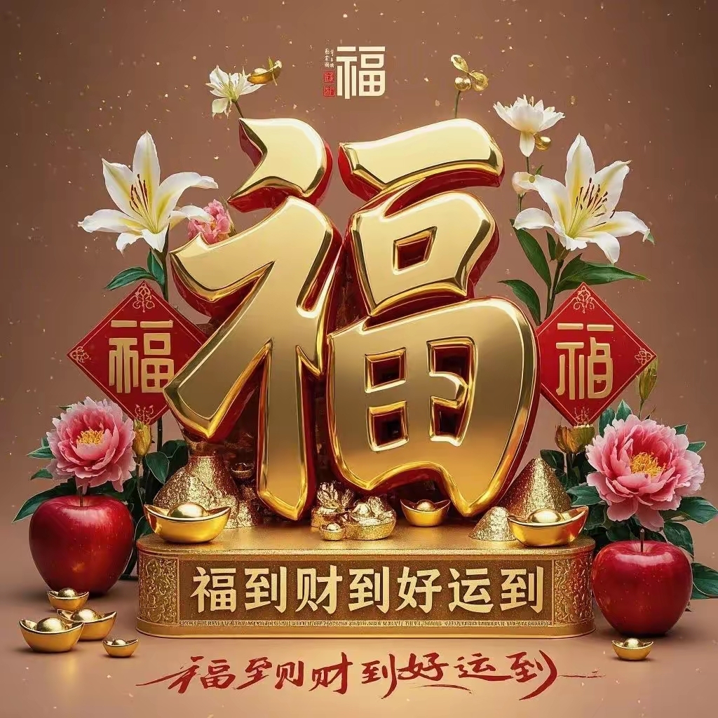 刷到这满屏的金"福",说明你要开挂啦