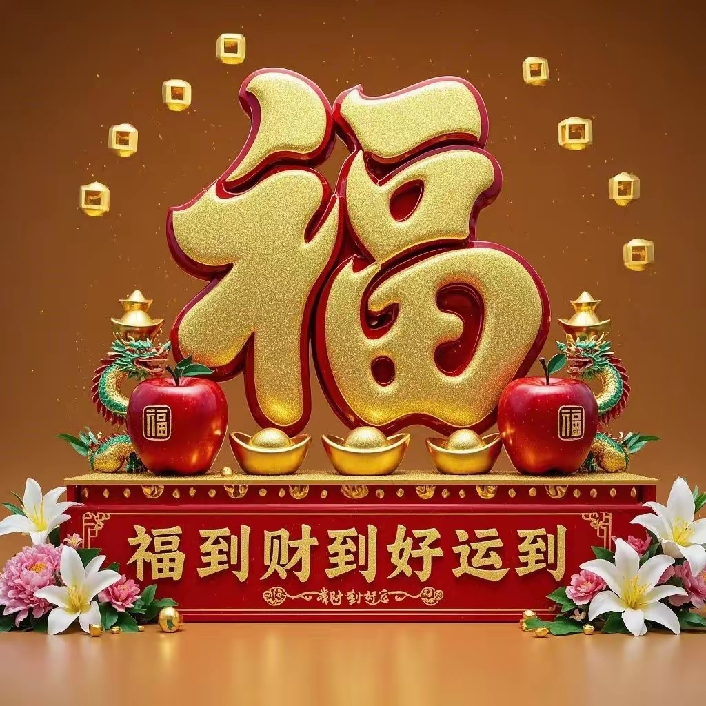刷到这满屏的金"福",说明你要开挂啦