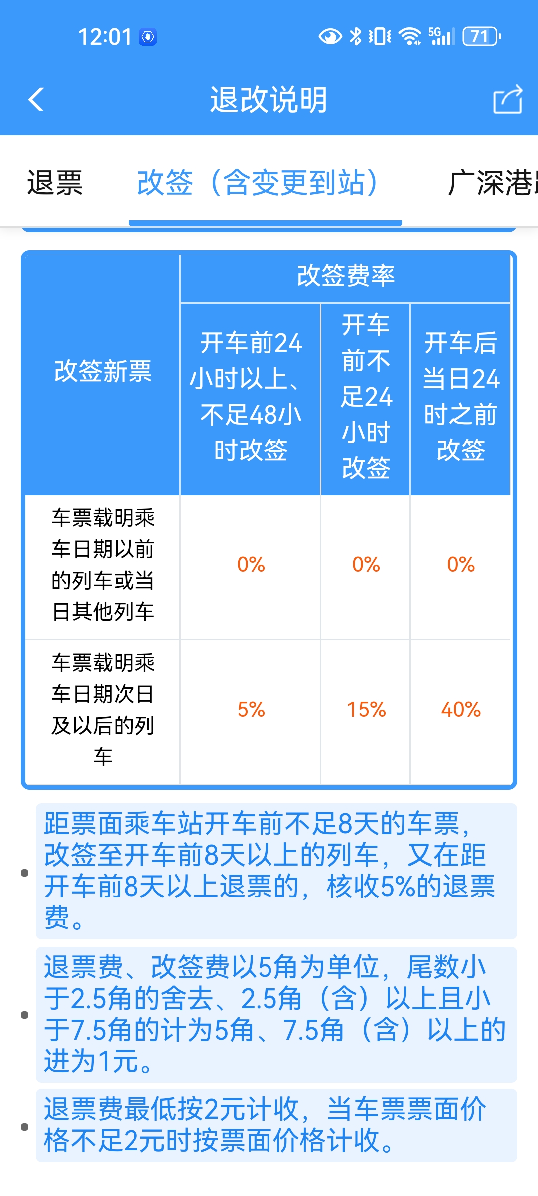 高铁票改签收高额手续费合理吗?