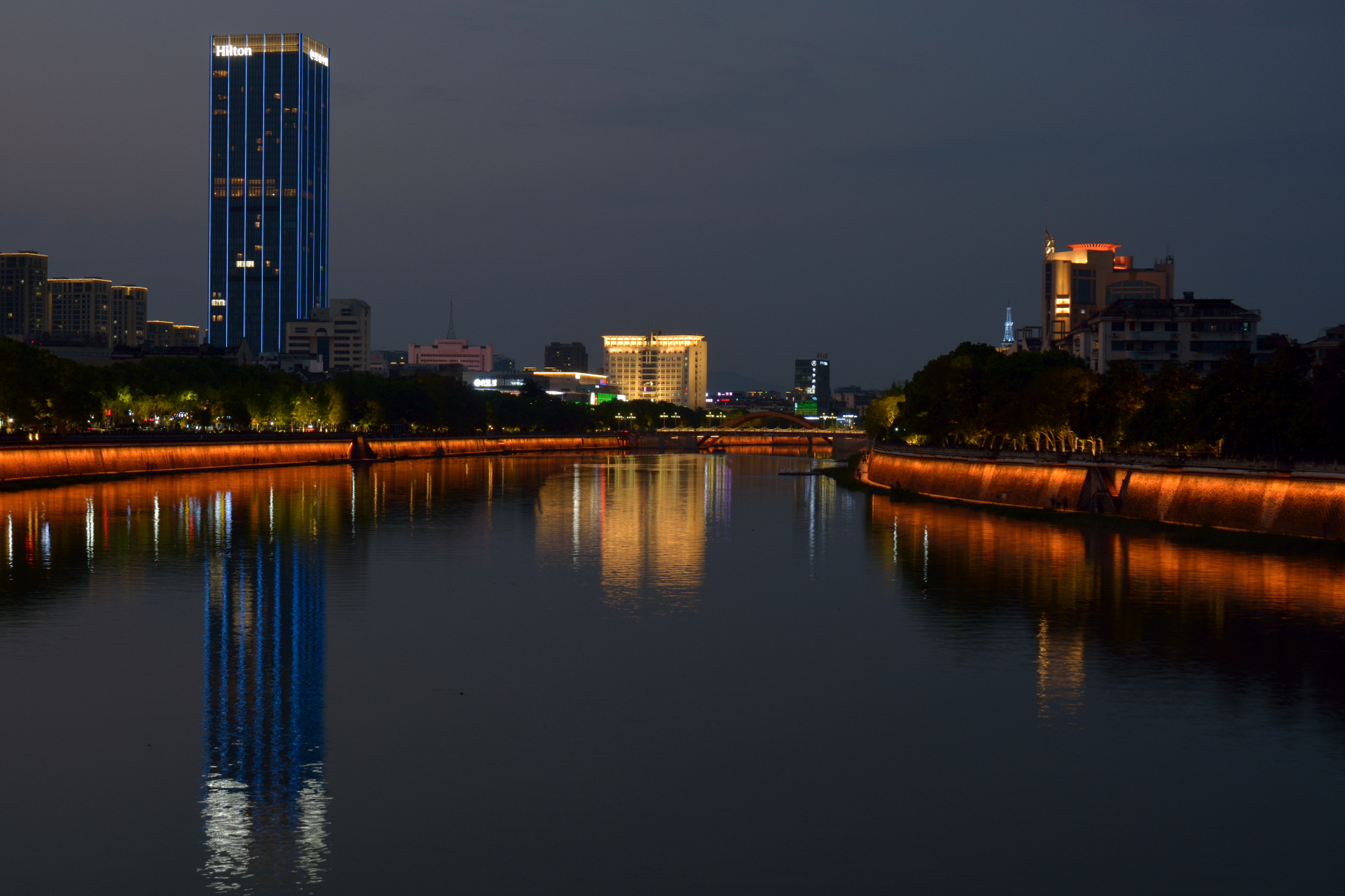 美丽诸暨-浣沙江之夜