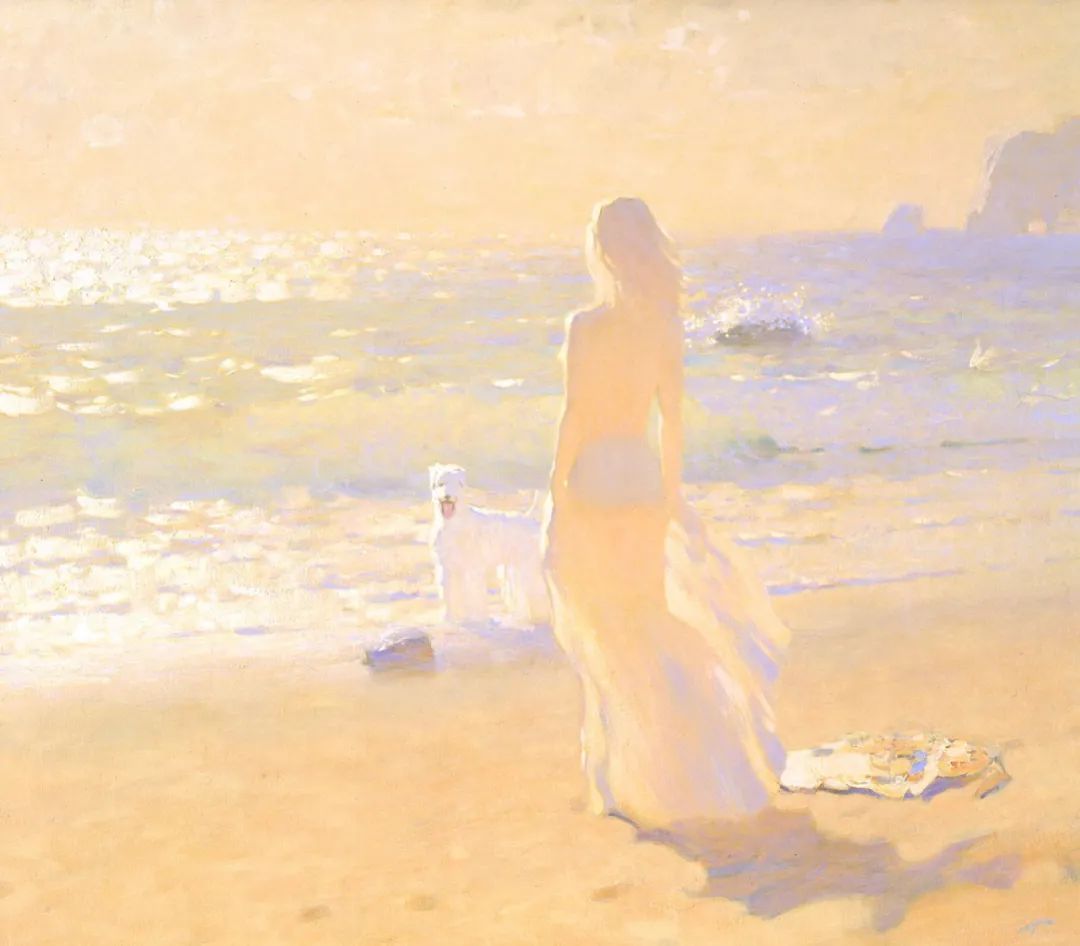 蒙古裔俄罗斯画家,俄罗斯著名印象派画家之一,擅长风景油画