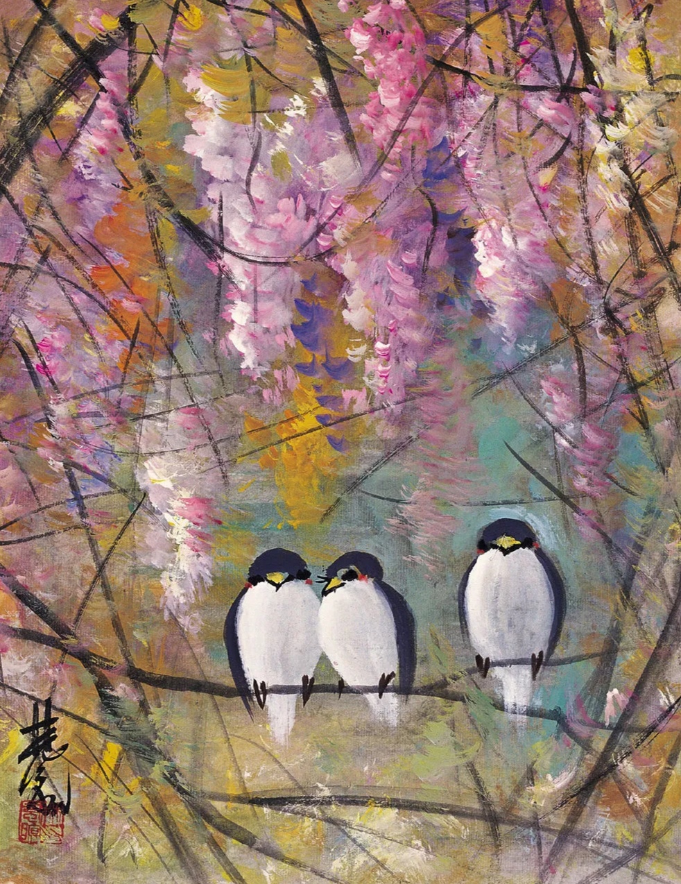 中国近现代画家,艺术教育家.林风眠致力于艺术教育和绘画创作