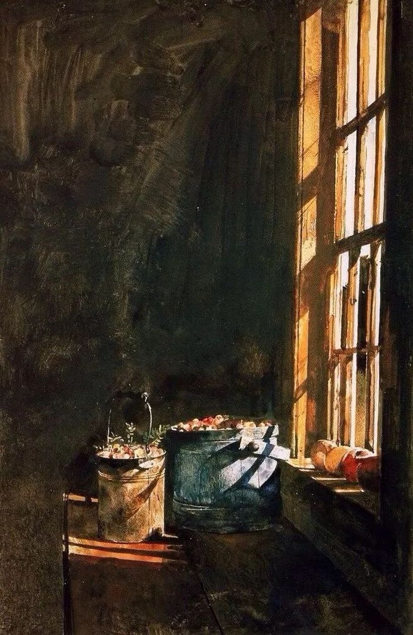 怀斯(1917—2009),20世纪美国著名的新写实主义画家