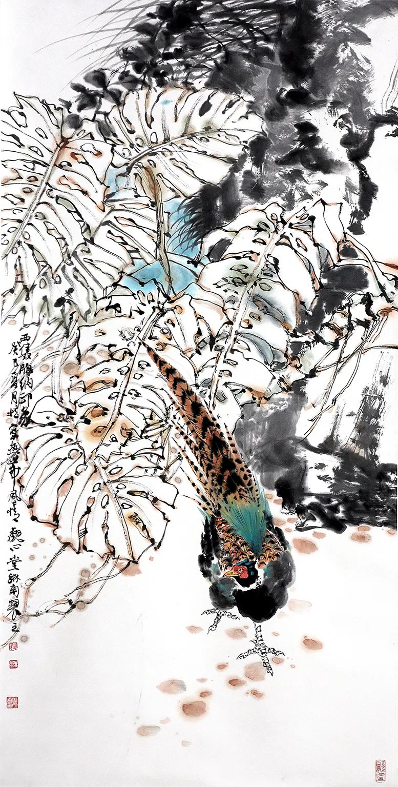 中国当代国画家——汤琳南系列花鸟作品欣赏……～～～