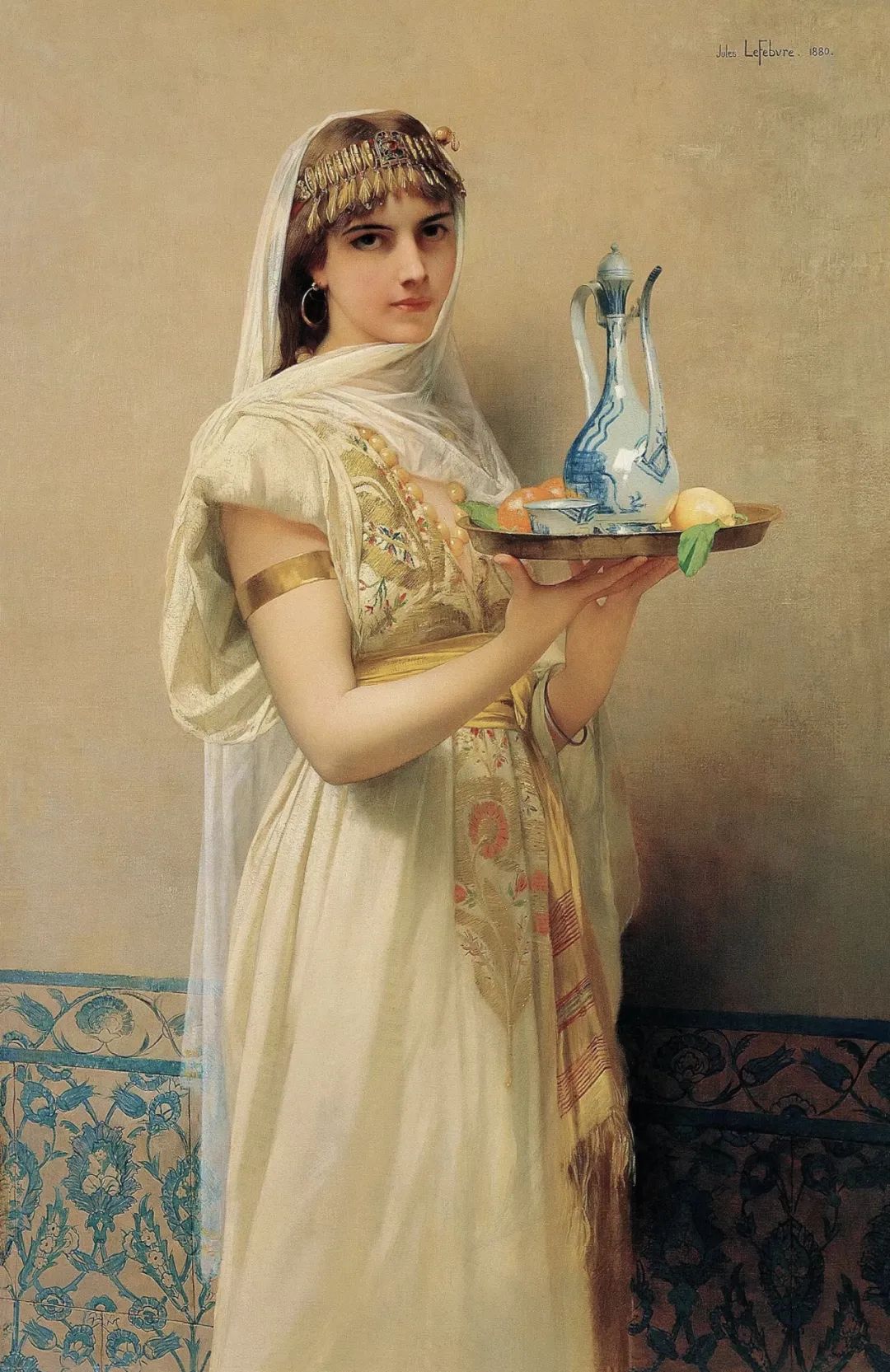 朱尔斯·约瑟夫·莱菲博瑞(jules joseph lefebvre)是19世纪法国画