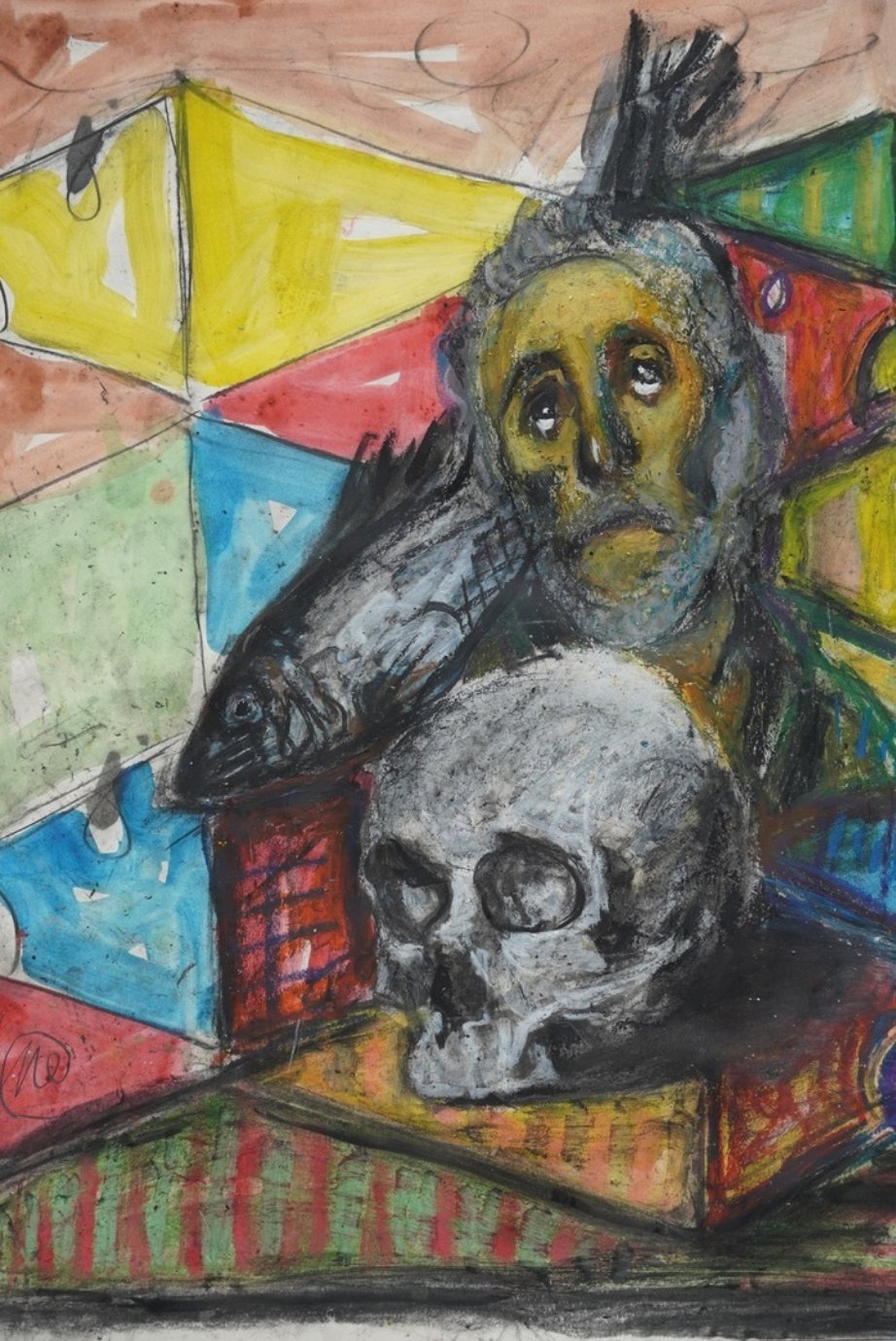 德国新表现主义代表画家作品高清图片吕佩尔茨马库斯呂佩尔茨油画