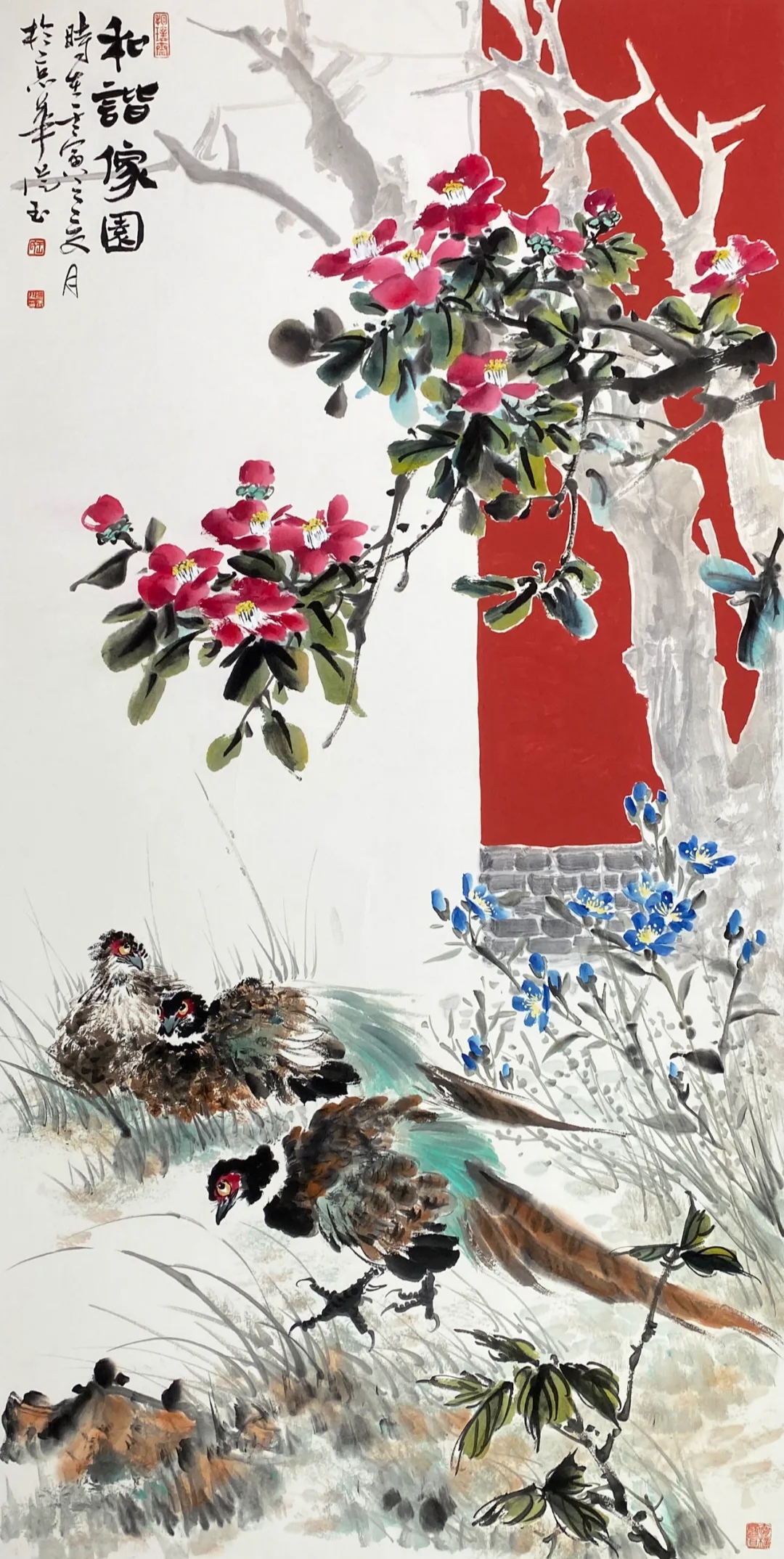 当代国画家——王从玉系列花鸟作品欣赏……