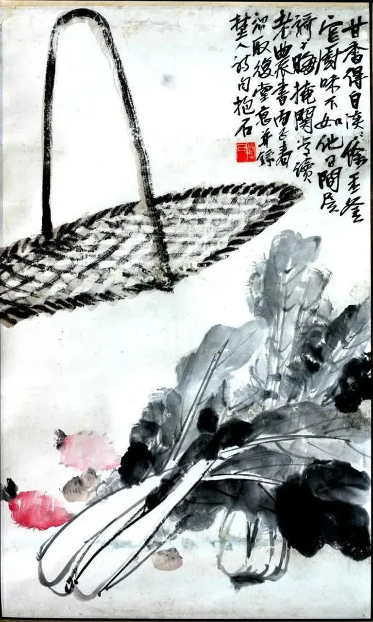 罕见的傅抱石   ——花鸟作品