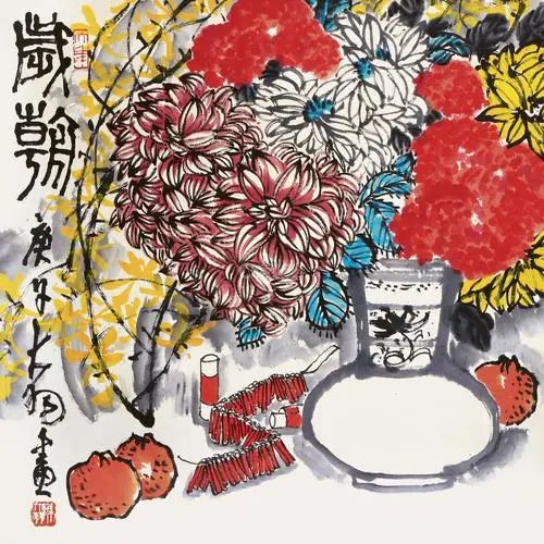 —著名大写意画家陈大羽