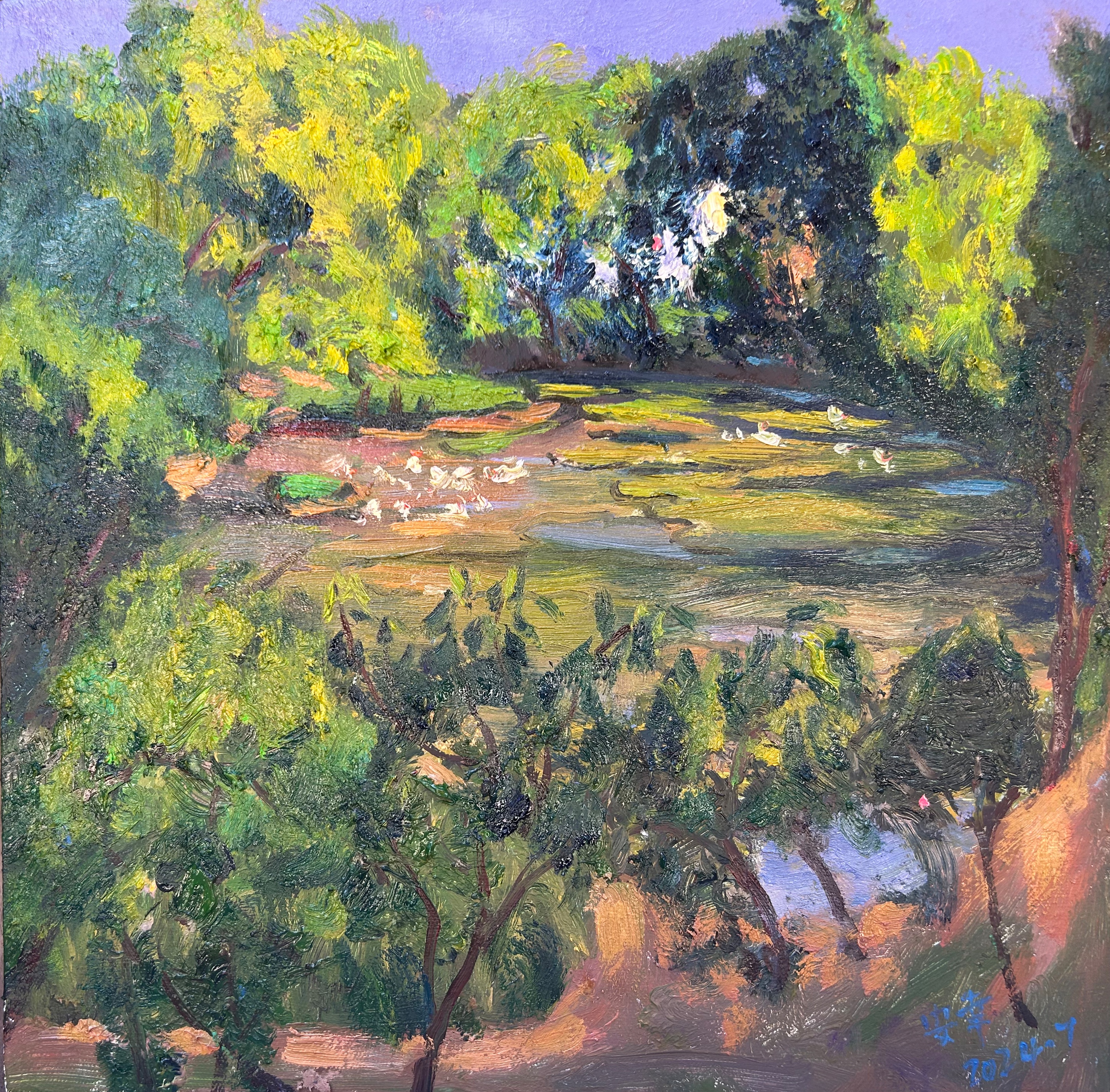 晨光……～～～ 谢安幸油画作品欣赏