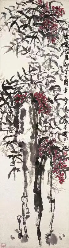罕见的傅抱石   ——花鸟作品