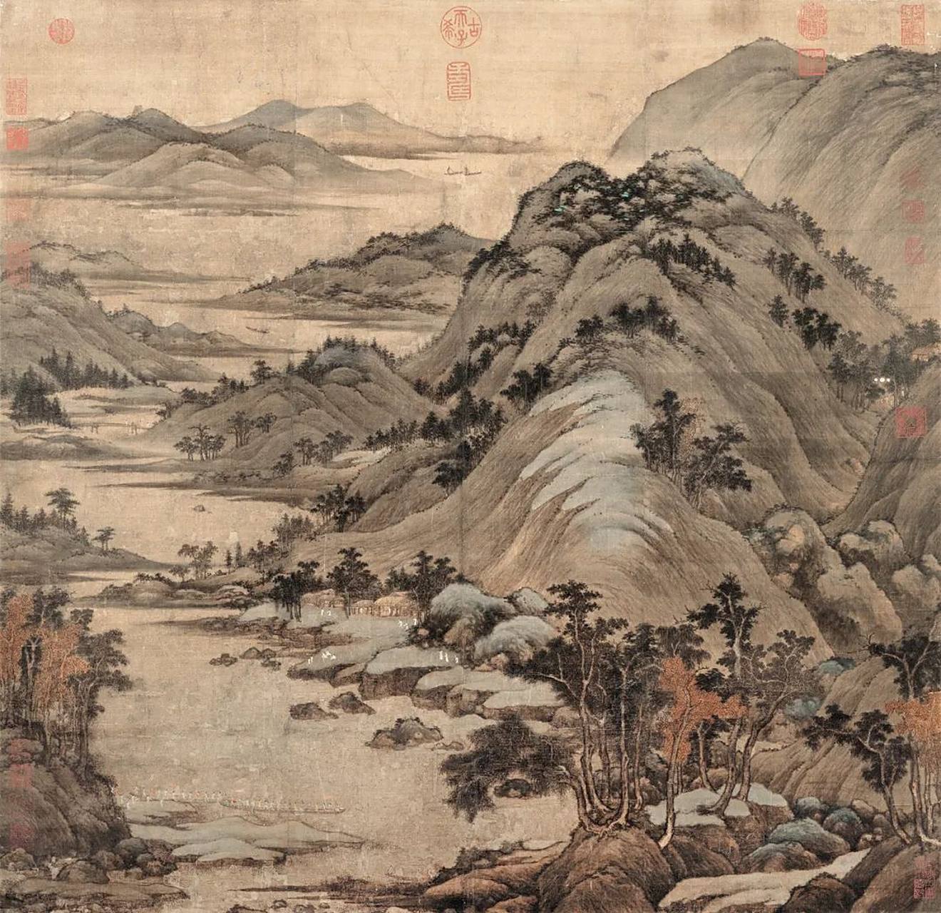 北宋三大家之一,南派山水画开山鼻祖——董源