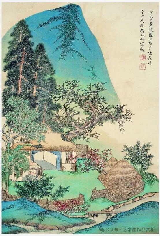 江苏常熟人.清代著名画家,被称为"清初画圣"