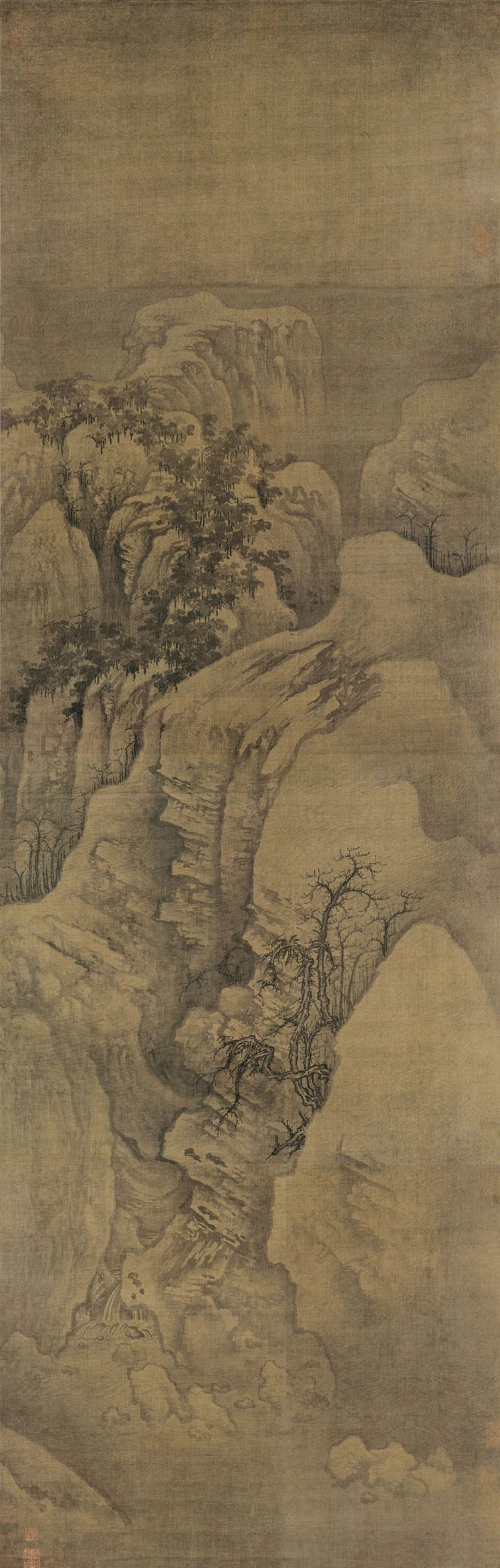 北宋四大山水画家之一郭熙(1023年--约1085年),          北宋绘画