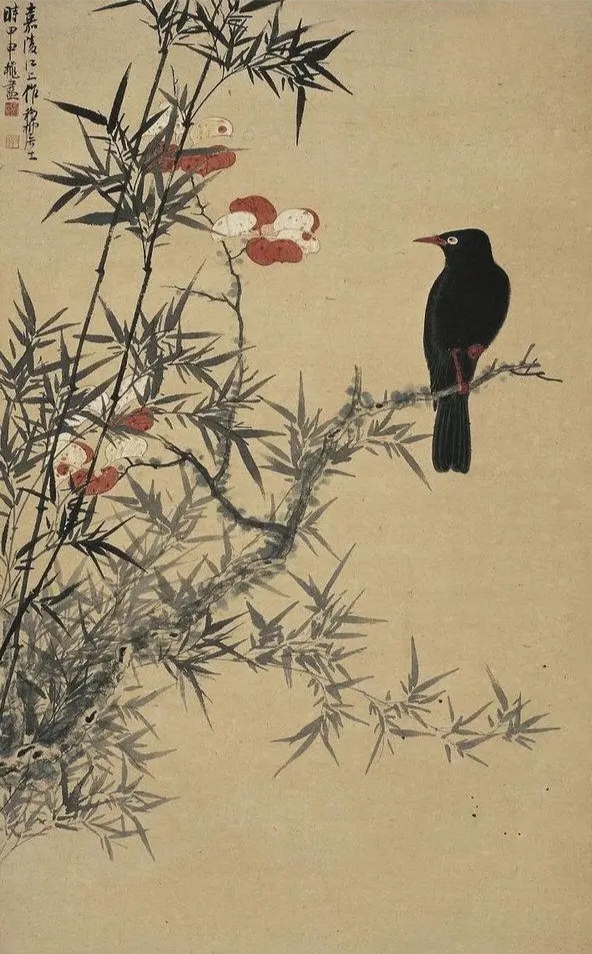 擅山水,花鸟,人物,走兽及书画的鉴别 .早年多工笔细写,晚年喜用落墨