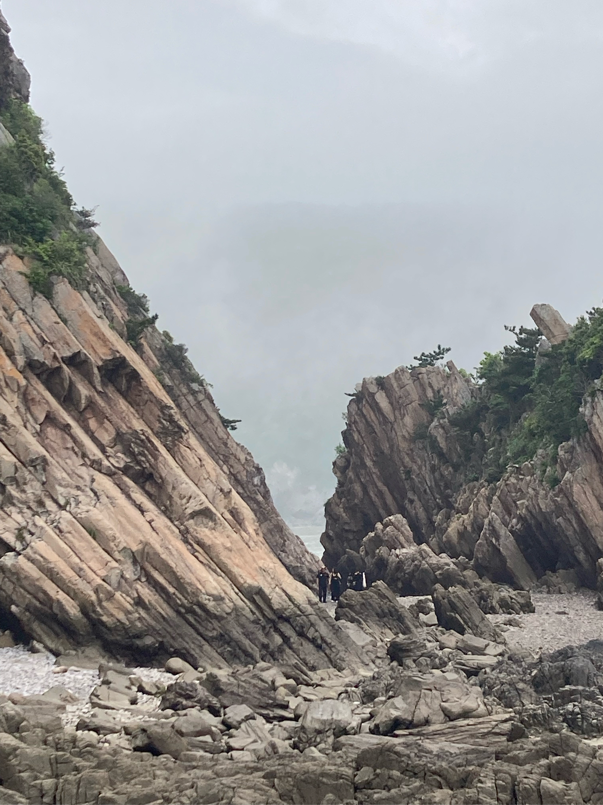 花岙岛石林图片