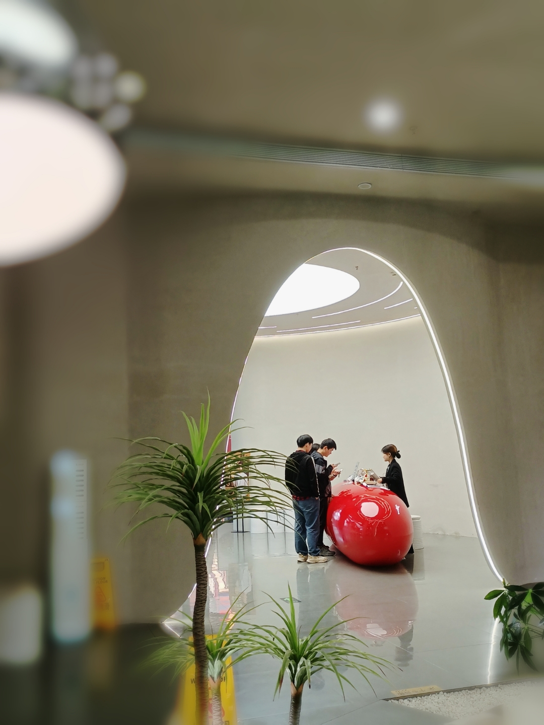 这是一家长在我审美点上的餐厅,空间很大,关键是绿