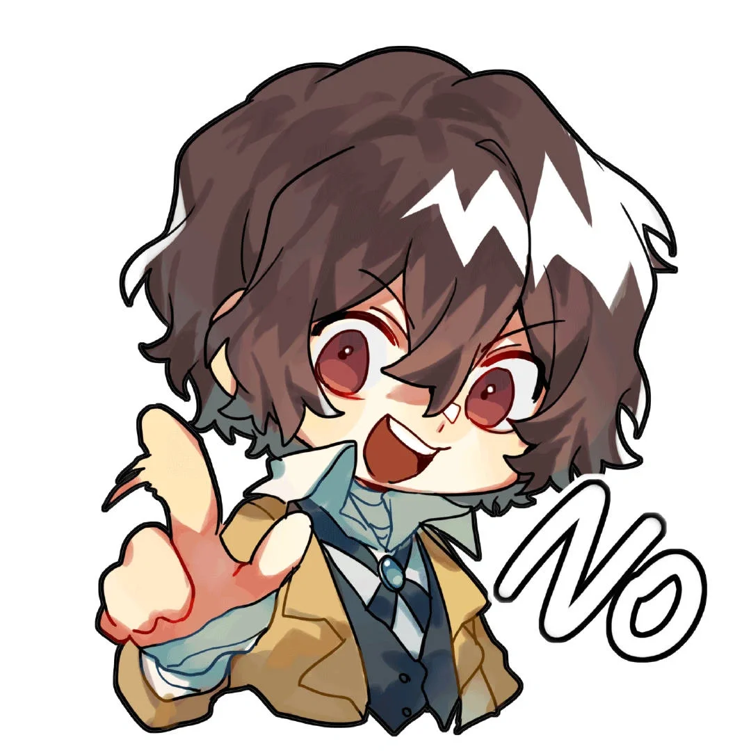 太中# 太中表情包#文豪野犬# 画师:柴狗狗
