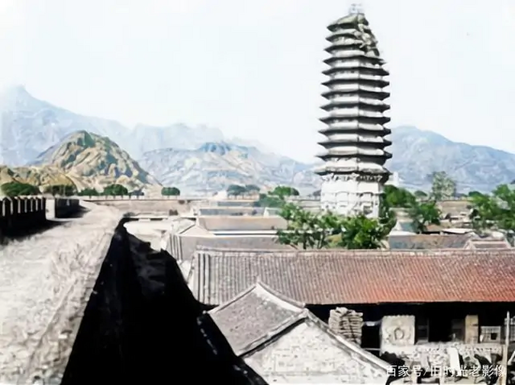 竹林墨客:河北老照片之秦皇岛源影寺塔  源影寺塔,位于河北昌黎县城内