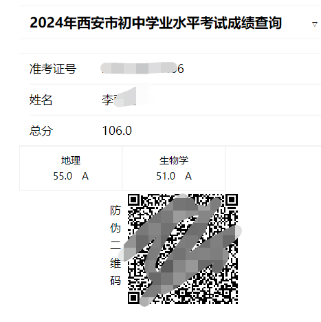 地生成绩出来了,儿子生物51等级a,地理55等级a,有点出乎意料,本来以为