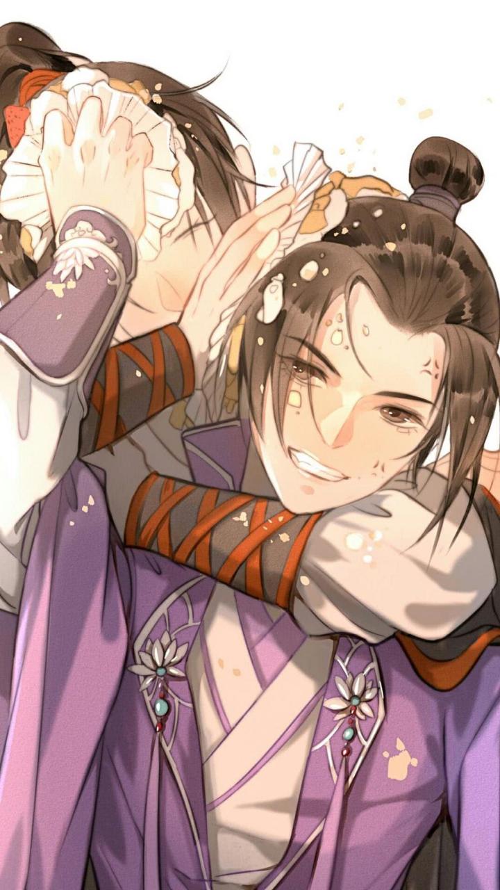 云梦双杰手牵手,谁先脱团谁是狗. 为了蓝湛狗就狗,谁要和你手牵手.