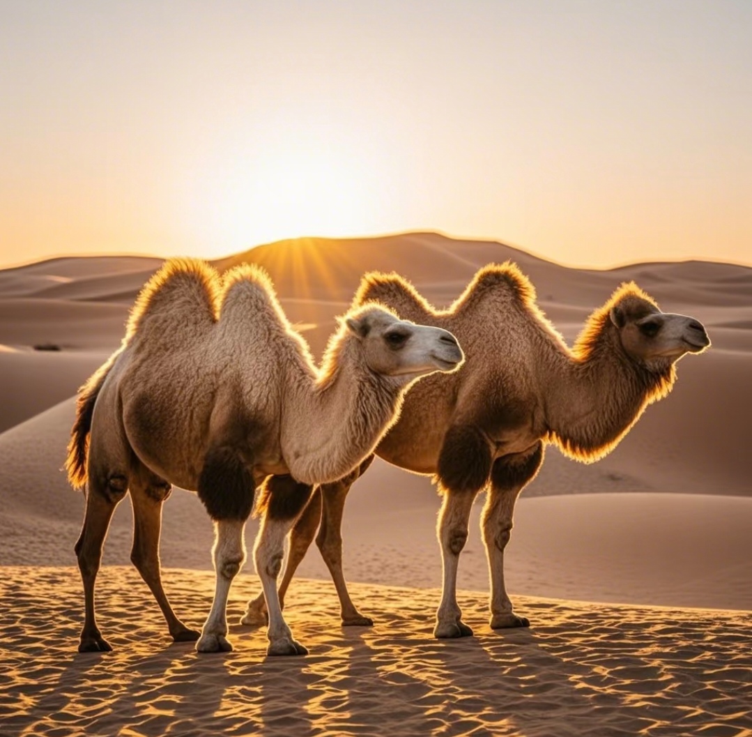 要学骆驼,沉得住气的动物