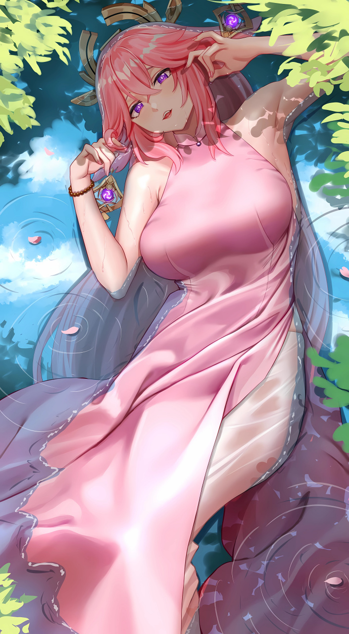 神子大姐姐不愧是微胖天花板#二次元# #原神