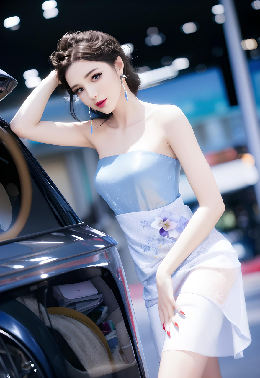 ai创意与创作:《ai车展》我是来看车模的!