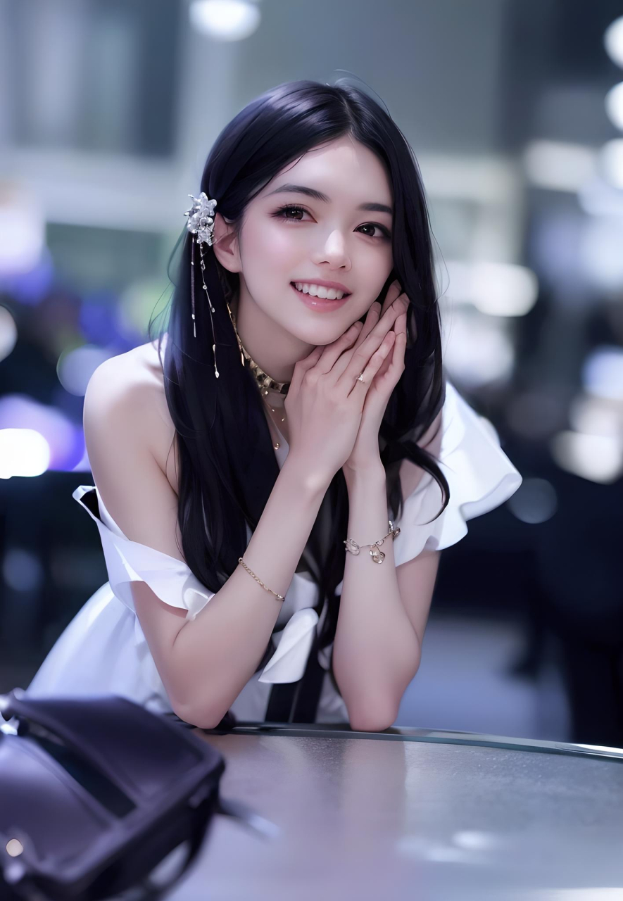 ai创意与绘画:《可爱的姑娘》