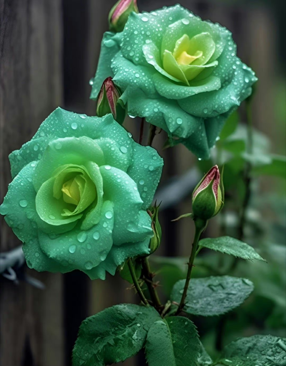 一天一种花:绿玫瑰,时间见证下的爱情故事.