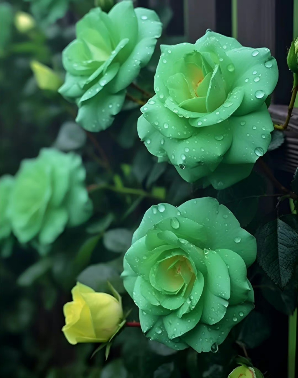 一天一种花:绿玫瑰,时间见证下的爱情故事.